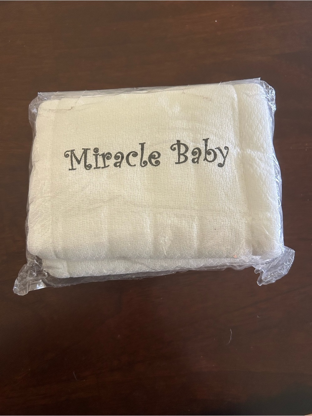 Miracle White Luxury Burp Pads Set of 2